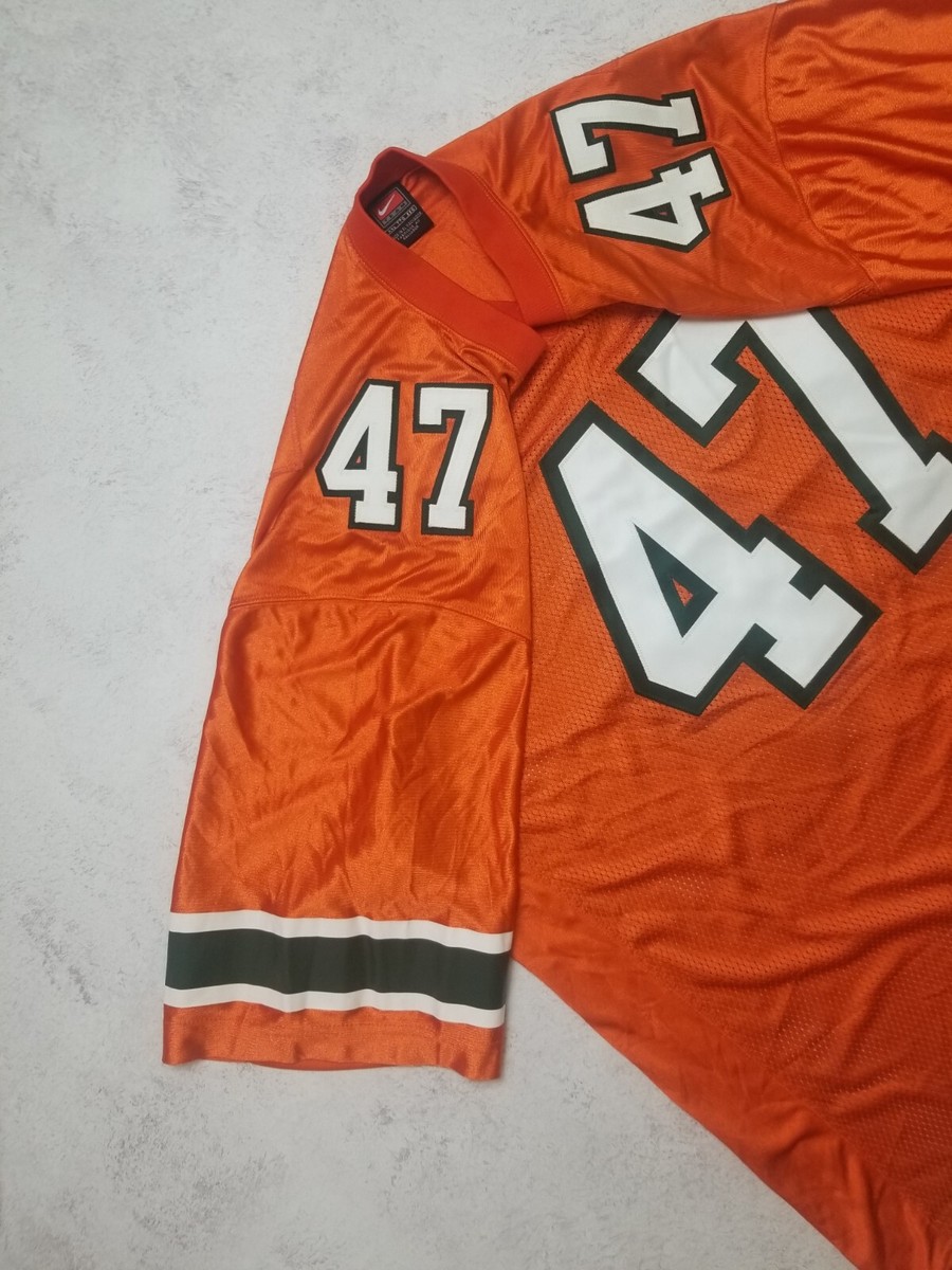Vintage NIKE Michael Irvin #47 University Miami Hurricanes