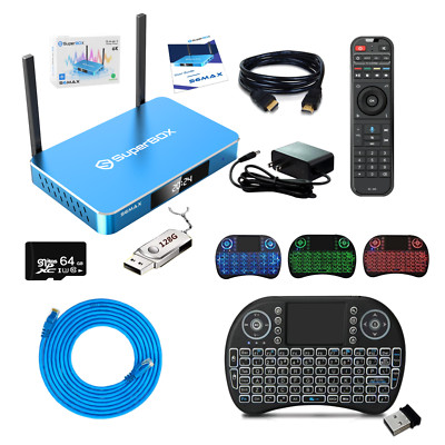 2025 SuperBox S6 S6Max MediaPlayer SmartBox TVBox make offer California Shipment