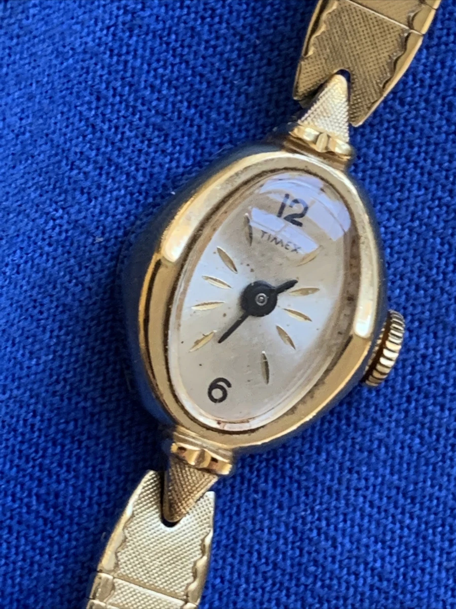 Timex 14k gold clearance watch