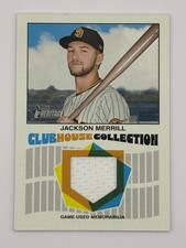 2026 Topps Jackson Merrill CCR-IME Clubhouse Collection Relic