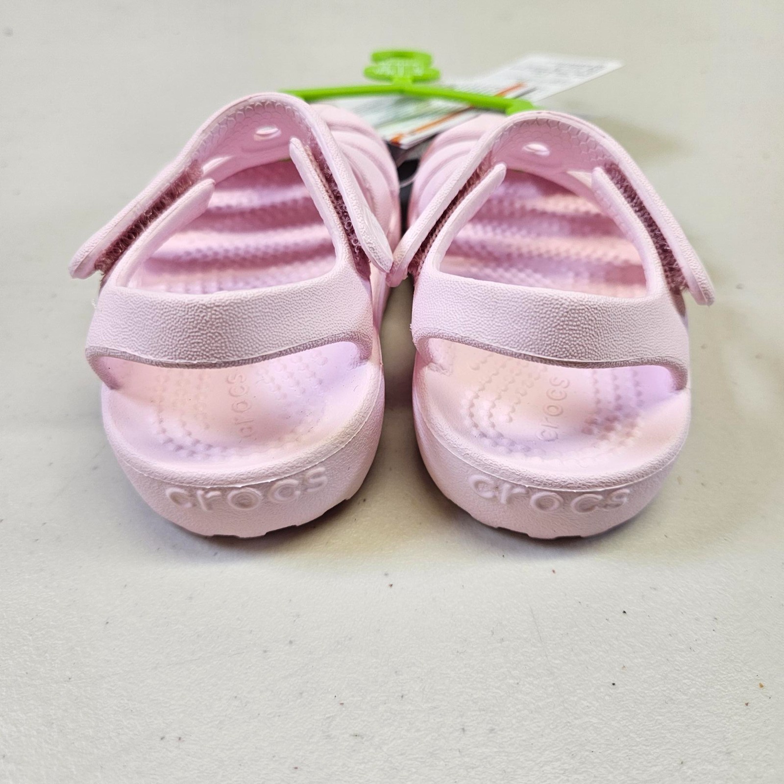Crocs Classic Fisherman Sandals Toddler Pink UK C4 EU 19 20 Kids Shoes image 5