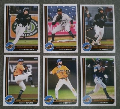 2025 Akron Rubber Ducks SINGLE CARDS from Team Card Set - CHOOSE YOUR PLAYER