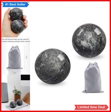Baoding Balls 2 Inch Marble Hand Massage Balls Natural Stone Stress Relief