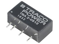 TBA 2-0512 Wandler: Dc/Dc 2W Ueing: 4,5-5,5VDC Uausg: 12VDC Iausg: 165Ma Traco P