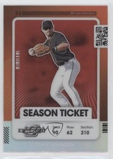2021 Panini Contenders Season Ticket Optic Red Prizm Evan Longoria #81 07ke