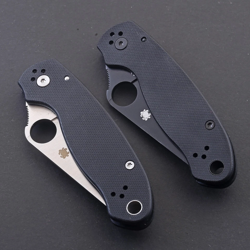 Tactical Black G10 Handle High Carbon Stainless Steel Pocket Fold Outdoor Knife - Image 4 of 4