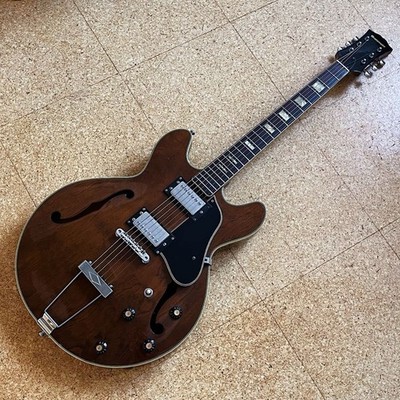Electric Guitar Westminster ES-335 1970s Natural Semi Hollow Made in Japan
