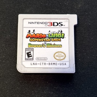 Mario & Luigi: Superstar Saga + Bowser's Minions (Nintendo 3DS) Game Only Tested