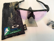 New Oakley Radar EV Pitch Matte Black Camo Sunglass Prizm Low Light Lens ATHLETE