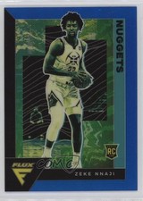 2020-21 Panini Flux Rookies Light Blue Prizm Zeke Nnaji #247 0r5k
