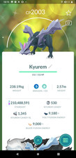 Pok monGo  Shiny Kyurem  PTC 20k Dust
