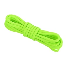 550 Paracord Rope 10ft, 4mm Thin Paracord Nylon Survival Cord Fluorescent Green