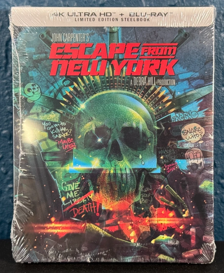 Escape from New York Steelbook DVDs & Blu-ray Discs for sale | eBay