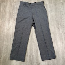 Flying Cross Men's Command / Duty Pants Freedom Fit By Fechheimer 38R Gray