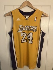 Adidas Los Angeles Lakers 2012/13 Młodzieżowa duża koszulka do koszykówki #24 Bryant