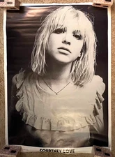Rolled Courtney Love of Hole Poster 25x35.5 Rock Band