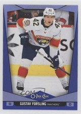 2024-25 O-Pee-Chee Blue Border Gustav Forsling #491 0ol6