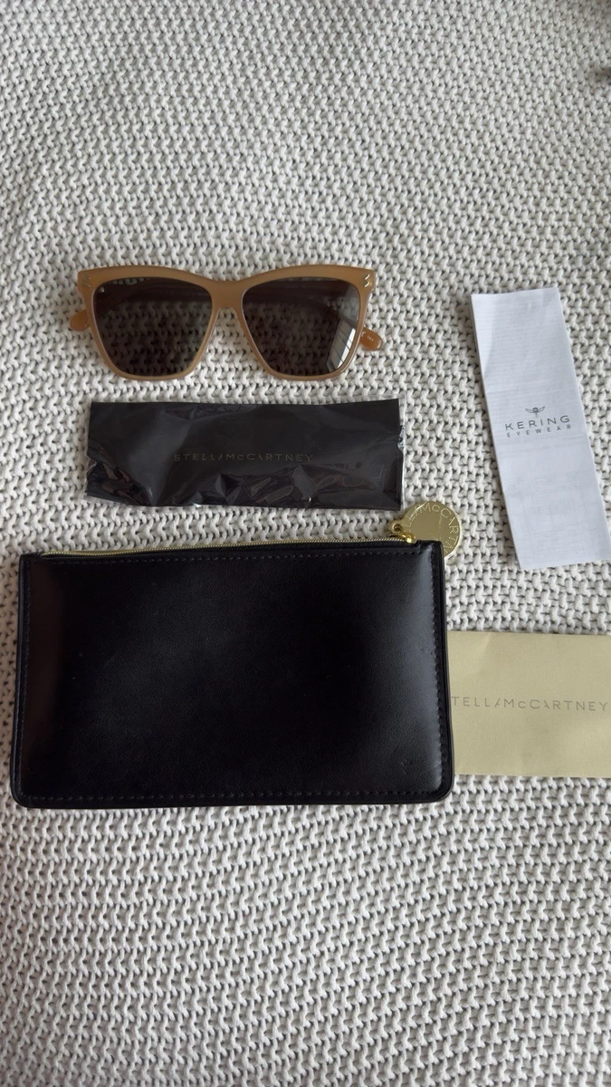Stella McCartney Brown Square Sunglasses for Women for sale  display picture 1