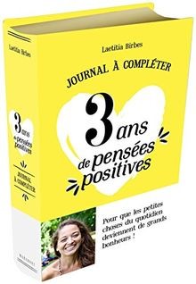 Journal à compléter : 3 ans de pensées positives, 3... | Buch | Zustand sehr gut