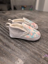 Vans Mermaid Glitter Slip-On Infant crib shoes Size 2