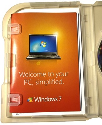 Microsoft Windows 7 Professional Upgrade 32/64 Bit DVD with Key in
