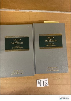 Chitty On Contracts General Principles 29th Ed Volume 1 And 2 Sweet And Maxwell
