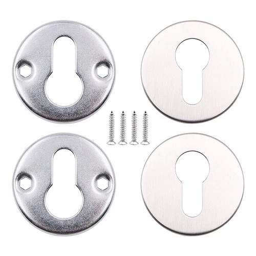Keyhole Cover Stainless Steel Door Lock Cover for Door Wooden Door Anti-Theft Do