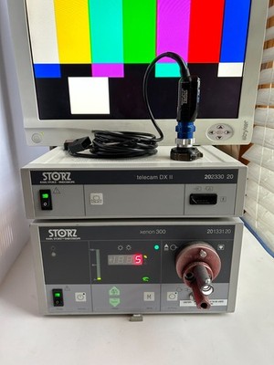 Karl Storz Telecam NTSC W/ Coupler & DX II Processor, Xenon 300 Full System