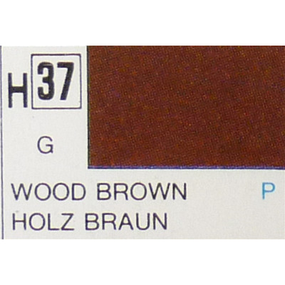 WOOD BROWN GLOSS ml 10 Pz.6 Gunze Colori ed Accessori -D- Neues Modell