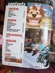 Sega Saturn Official Magazine #3 Jan 1996 Vintage