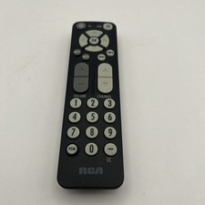 RCA RC27A OEM Original TV Converter Box Replacement Remote Control Black