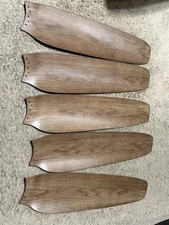 5X Plastic Fan Blades FOR Hampton Bay Ceva 54" 1008601948 Ceiling Fan READ