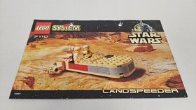 (J13) Lego Star Wars 7110 Landspeeder 1999 with BA 100% Complete