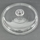 Pyrex G 1 C Glass Lid Clear Round Handle 8" Replacement Vintage USA Cookware