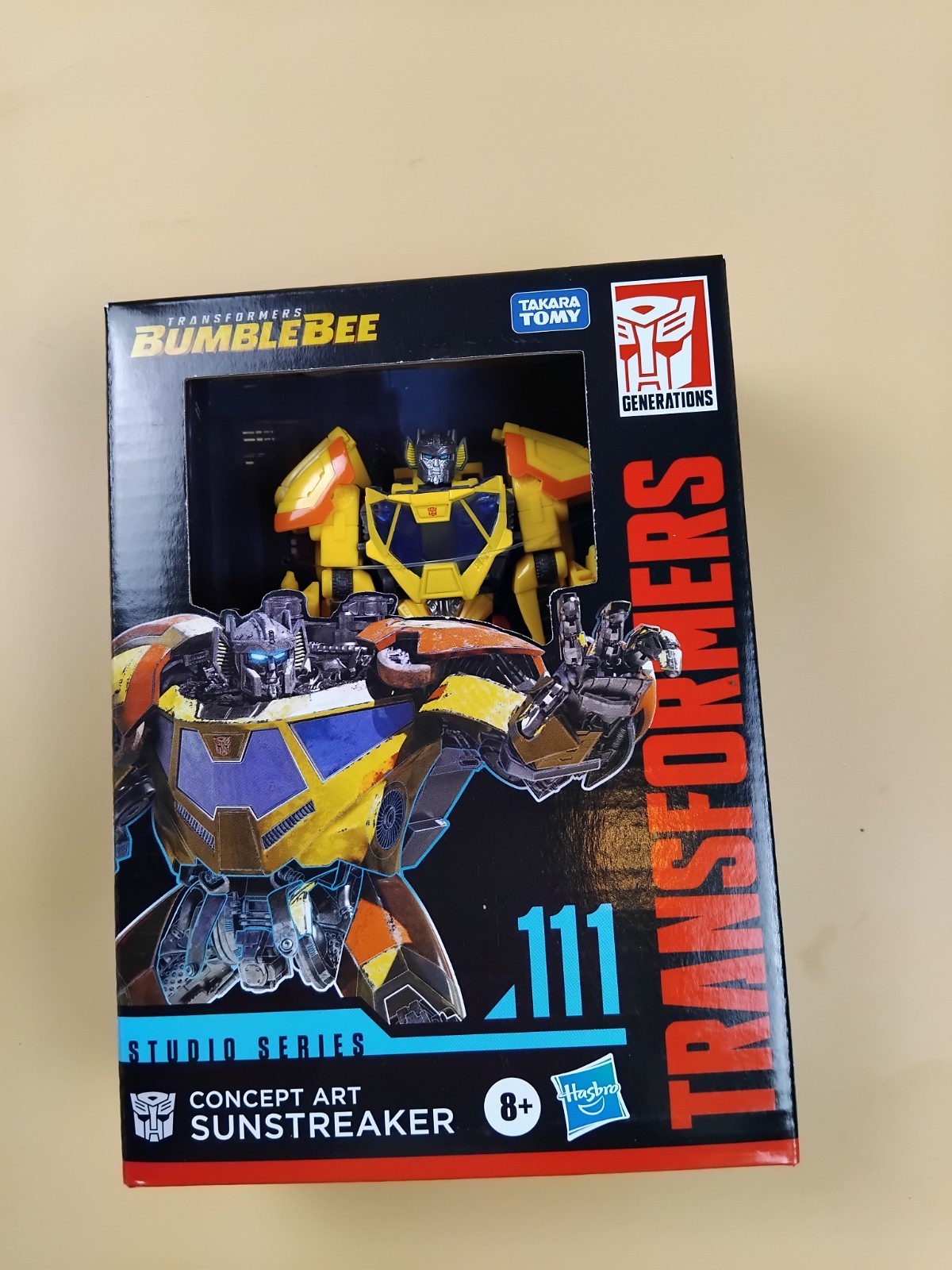 Hasbro Transformers Studio Series Deluxe Bumblebee 111 Concept Art Sunstreaker