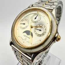 Orologio Citizen 6300 G30577 Faro Fasi Lunari Triplo Calendario Vintage