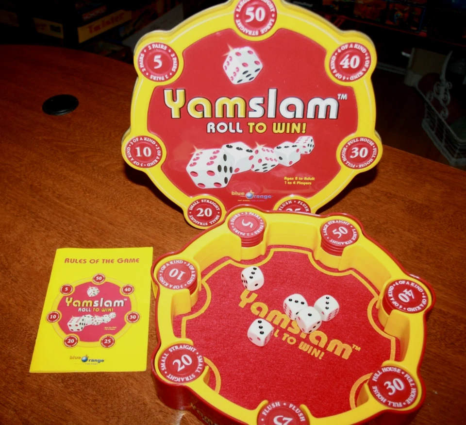 Yamslam Dice Game - Roll to Win - Blue Orange Games 2008 - Image 2 of 4