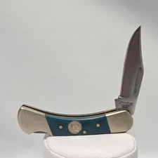 Frost Cutlery Single Blade Pocket Knife 440 Stainless Steel Lock Back 