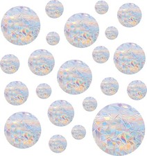 36PCS Circle Window Clings - Anti-Collision Window Decals to Save Birds