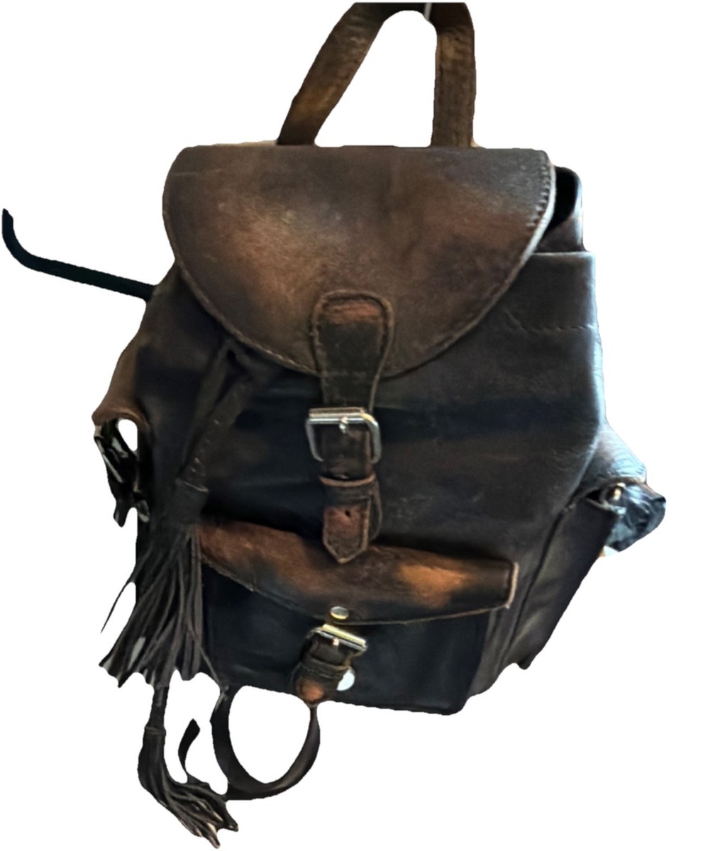 Freebird By Steven Rare Studded Taupe Leather Backpack Freebird by Steven | Bags | Freebird By Steven Brown Mini  main image 2