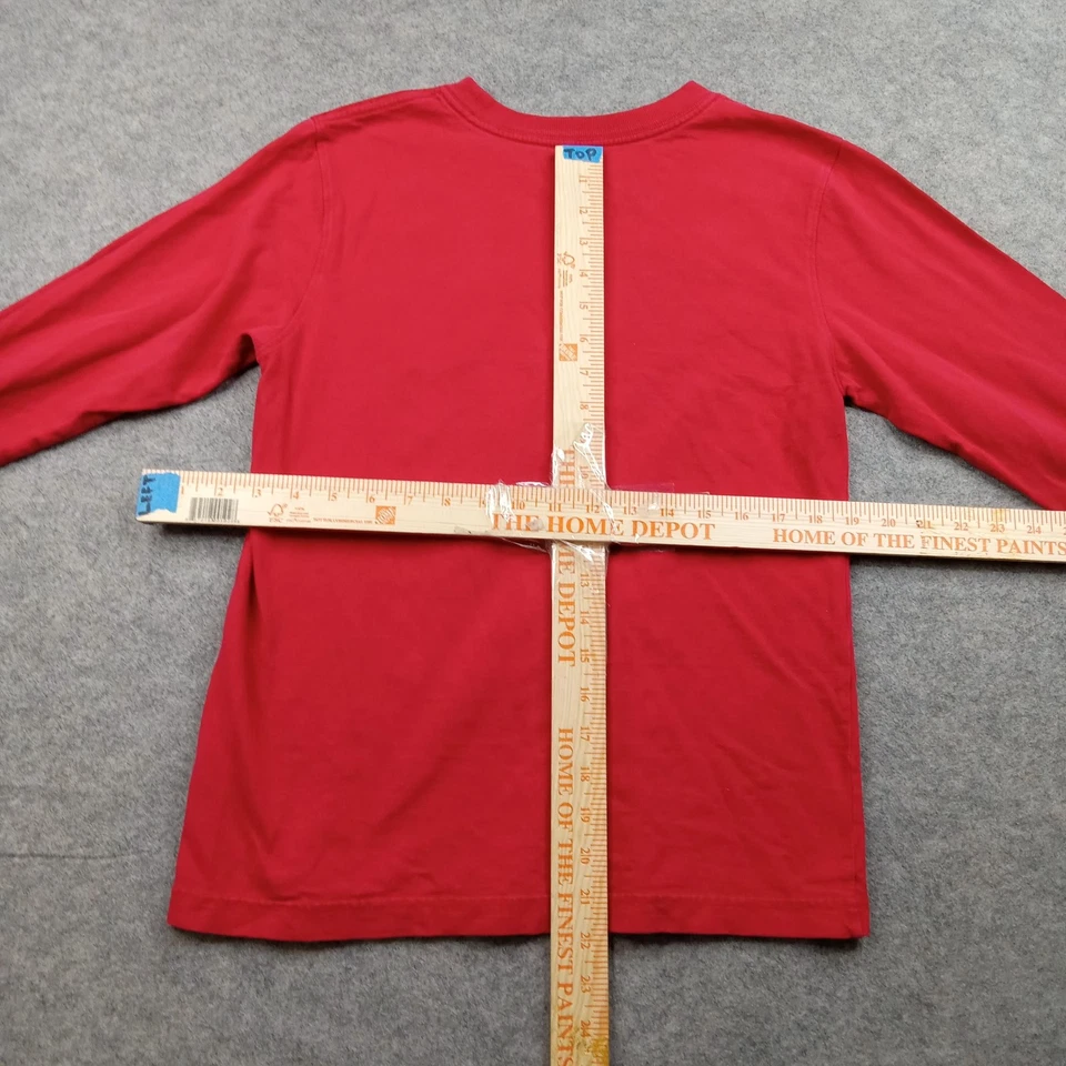 Spider Man Shirt Boys Large 12/14 Red Venom Long Sleeve Marvel 2006 Movie - Image 3 of 4