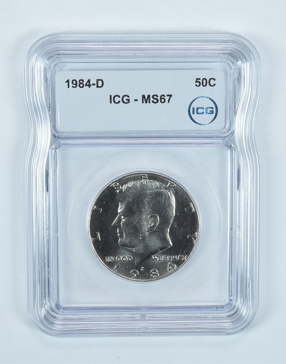 1984-D Kennedy Half Dollar MS67 ICG | eBay