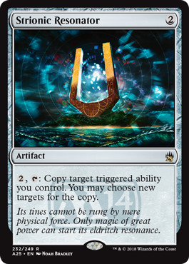 Magic MTG - Strionic Resonator - Masters 25 - MINT/NMINT - EN