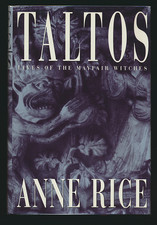 Anne Rice Signed 1st Ed. + Dust Jacket Taltos...