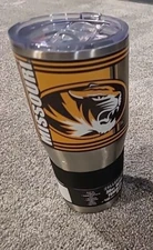 Boelter Brands NCAA Missouri Tigers MU Ultra Tumbler Stainless Steel 30-Ounce