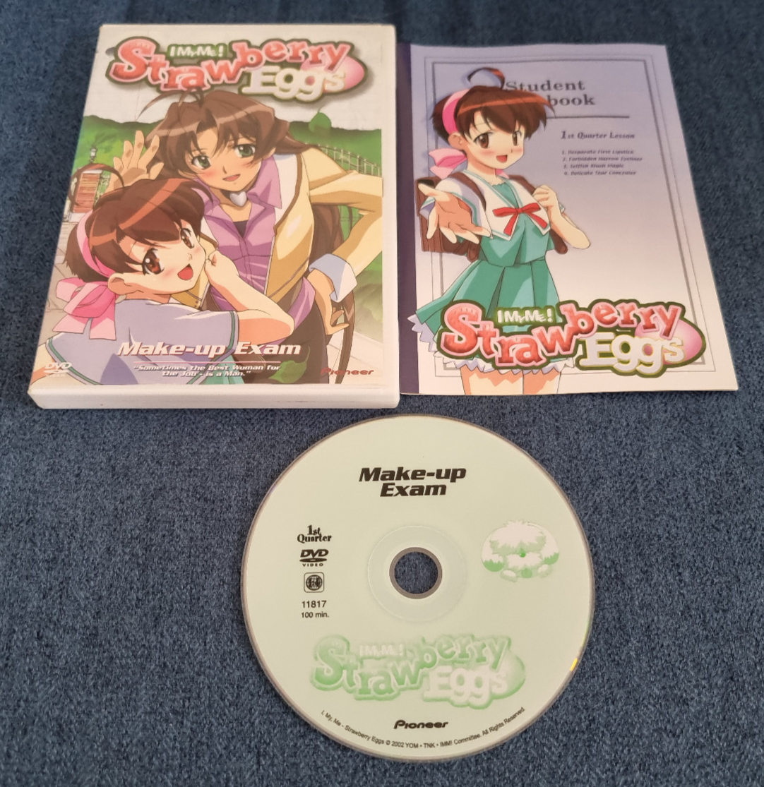 Region 1 DVD I my Me Strawberry Eggs Make-Up Exam Anime