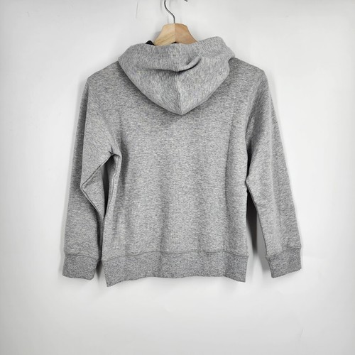 Champion Boys' Embroidered Signature Long Sleeve Hoodie in Heather Gray Sz S NWT - Picture 2 of 11