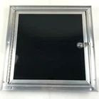 Black Fuel Door for ATV and Snowmobile Trailers - 14" x 14"