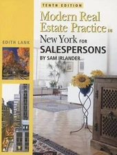 Modern Real Estate Practice in New York For Salespersons - Paperback - GOOD