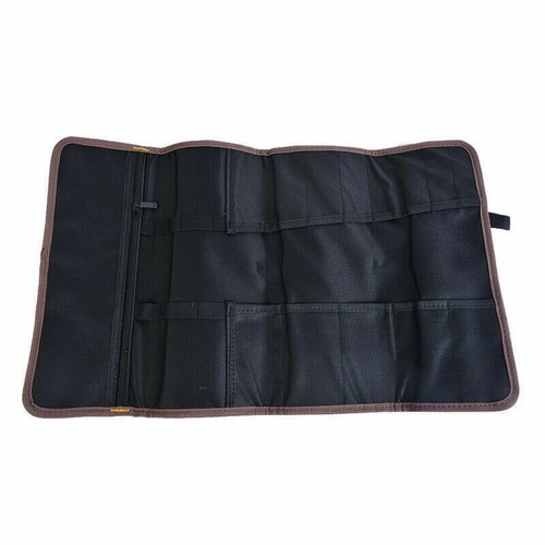 Elektriker Werkzeug Tasche Tasche Aufrollen Aufbewahrung Organizer Taschen Canvas Meißel Werkzeugkit - Bild 5 von 15